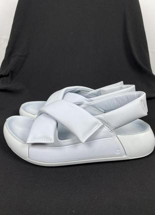 Кожаные сандали ecco cozmo