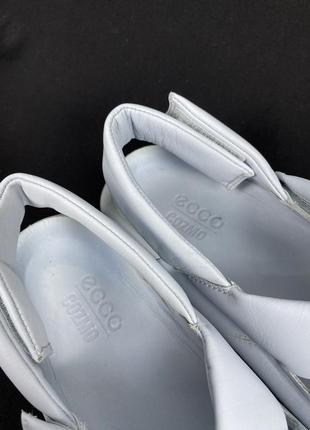 Кожаные сандали ecco cozmo