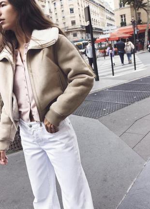 Дубленка zara