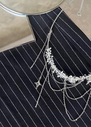 Чокер з кришталю