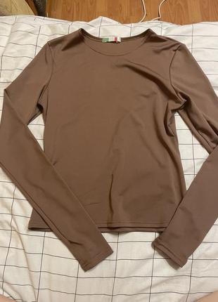 Лонгслів/кофта в обтяжку