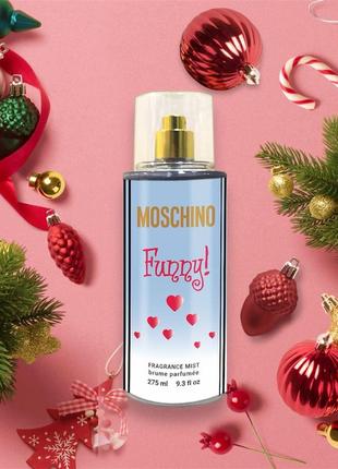 Парфюмированный спрей для тела moschino funny 275 мл