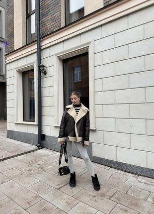 Дубленка zara