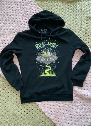 Худи год и морти. толстовка Stone Island худи.