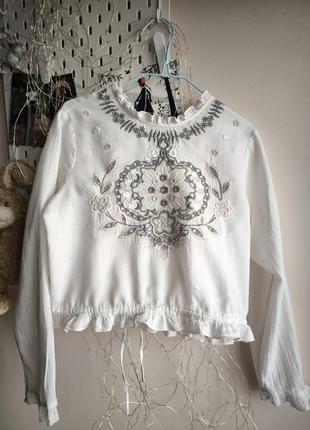 Блуза zara  розмір xs/s