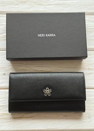 Кожаный кошелек neri karra