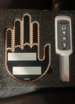 Fun gesture, led-рука, диодный светильник для авто и не только