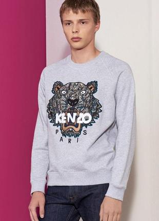 Свитшот kenzo пуловер tiger x snake f755sw1194xf, s