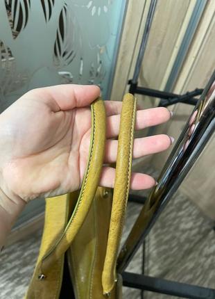 Оригинальная кожаная сумка car shoe в prada group