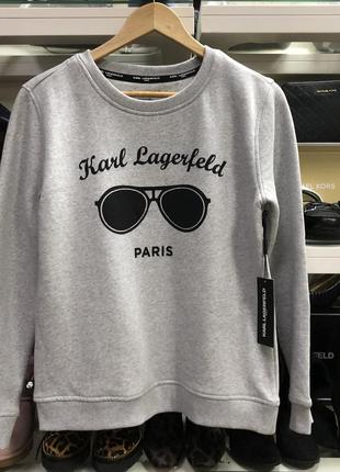 Світшот на флісі karl lagerfeld paris