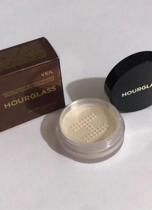 Пудра hourglass veil™ veil translucent setting powder - travel size 0.9g.