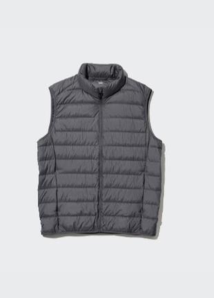 Ультралегкий пуховий жилет uniqlo