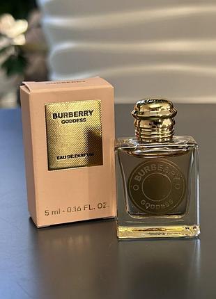 Оригинальный миниатюра парфюм парфюмированная вода burberry goddess