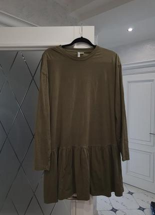 Бавовняна сукня h&m
