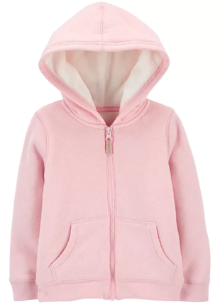 Carters теплая кофта с капюшоном картерс