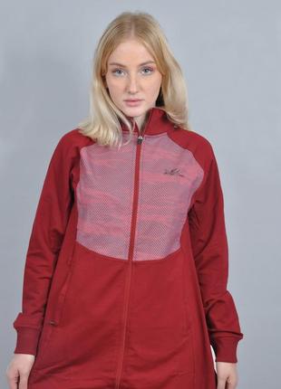 Красива бавовняна сукня-халат для дому