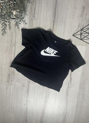 Nike кроп топ футболка