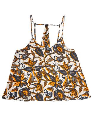Стильный летний топ topshop на тонких бретельках, xs