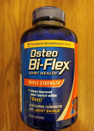 Остео бі-флекс, osteo-bi-flex, глюкозамін, хондроїтин, мсм, 200 каплетів сша