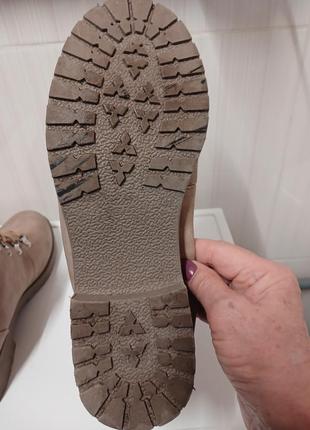 Ботинки infinity, серый нубук, р. 41, ботинки не носились. длина стельки 26 см.