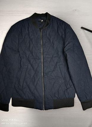 Мужская куртка бомбер h&m