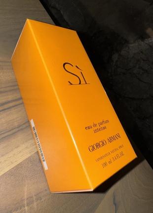 Парфуми armani si 100 мл духи парфюм зі шлейфом