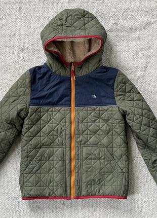 Куртка демисезонная двусторонняя 128-134 fatface