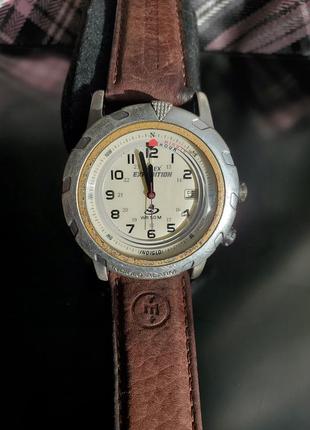 Timex expedition indiglo alarm кварцевые мужские часы из америкы