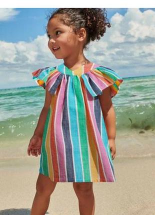 Летнее платье сарафан на девочку next 18-24 месяцев 92 см