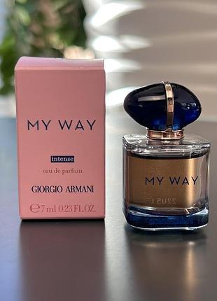 Оригинальный миниатюрный парфюм парфюм парфюмированная вода giorgio armani my way intense