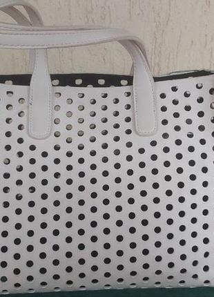 Сумка пудровая zara