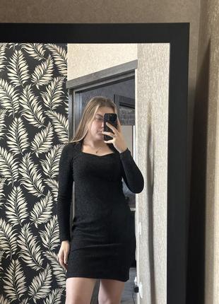 Платье из люрекса