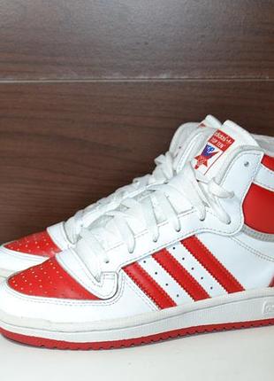 Adidas top ten 38p кросівки шкіряні хайтопи черевики оригінал 2020