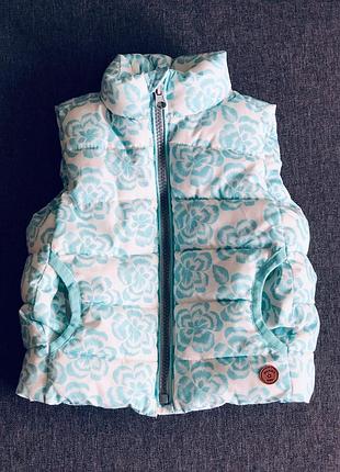 Жилетка для дівчинки mango kids 74см 6-9 міс