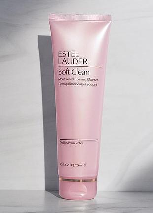 Estee lauder estee lauder soft clean tender creme cleanser пенка для умывания