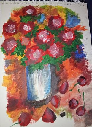 Рисунок цветы