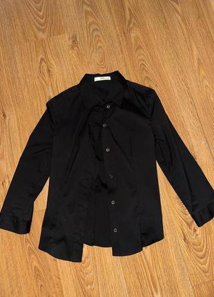 Рубашка сорочка чорна prada оригінал