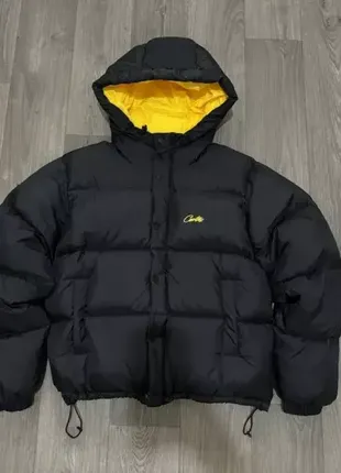 Мужской пуховик corteiz bolo v2 puffer best - utility -black