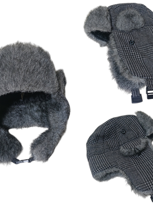 Шапка ушанка из германии