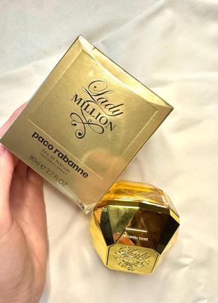 Духи lady million by paco rabanne/лицензия/женщины/парфюм