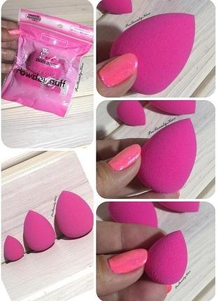 3 шт спонжи губки для макияжа набор probeauty