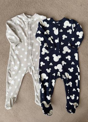 Флисовый человечек на молнии от primark