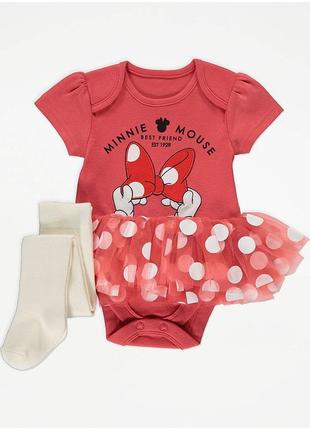Боди и колготки disney minnie mouse george 6999