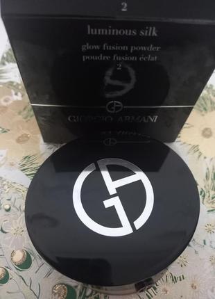 Пудра Giorgio Armani band-collar shirt