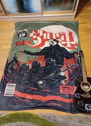 Ghost плед. металл мерч