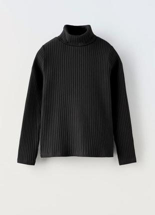 Гольф в рубчик zara реглан