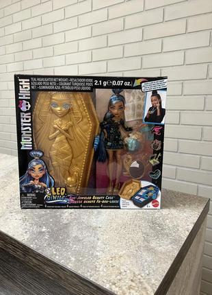 Великий набір монстр хай клео зі скринею