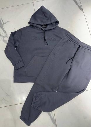 Костюм хлопковый на флисе calvin klein