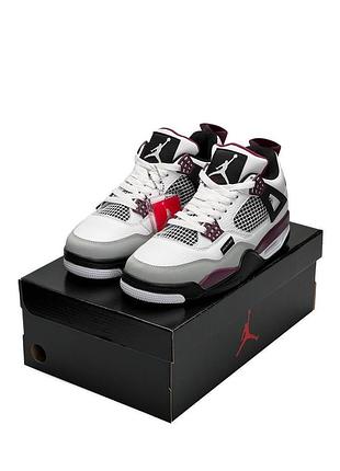 Кроссовки nike air jordan 4 retro psg paris saint-germain — купить