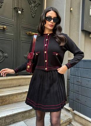 Костюм спідниця + кофта піджак